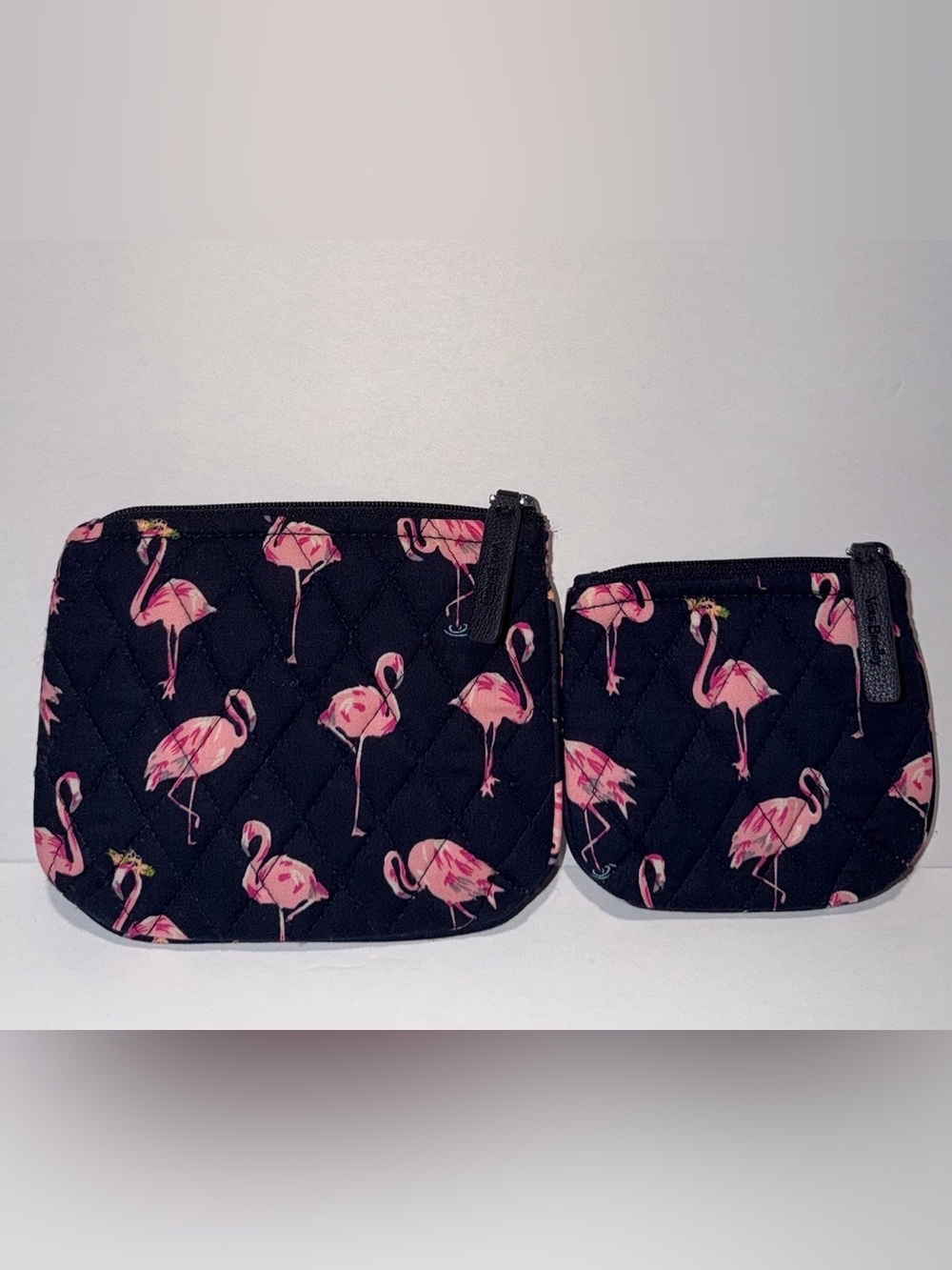 Vera Bradley Flamingo Fiesta Pouch Set